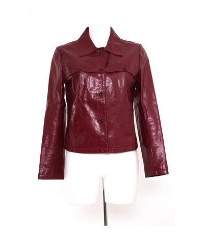 my diary Damen Lederjacke Übergangsjacke Gr. 36 Leder