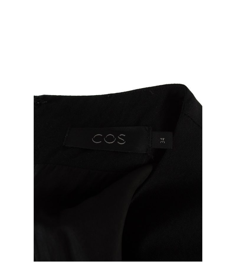 COS Damen Kleid A-Linie Freizeitkleid Gr. 34 Wolle – Foto 4