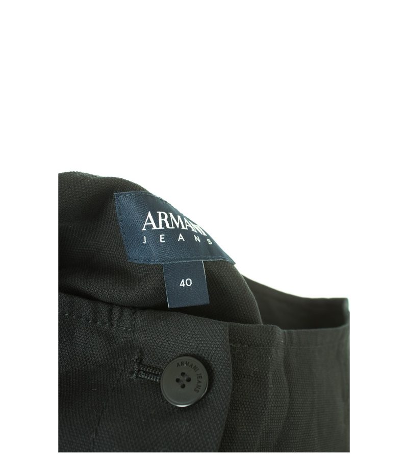 ARMANI Damen JEANS Shorts Kurzehose Bermuda Gr. EU 40 Schwarz – Foto 3