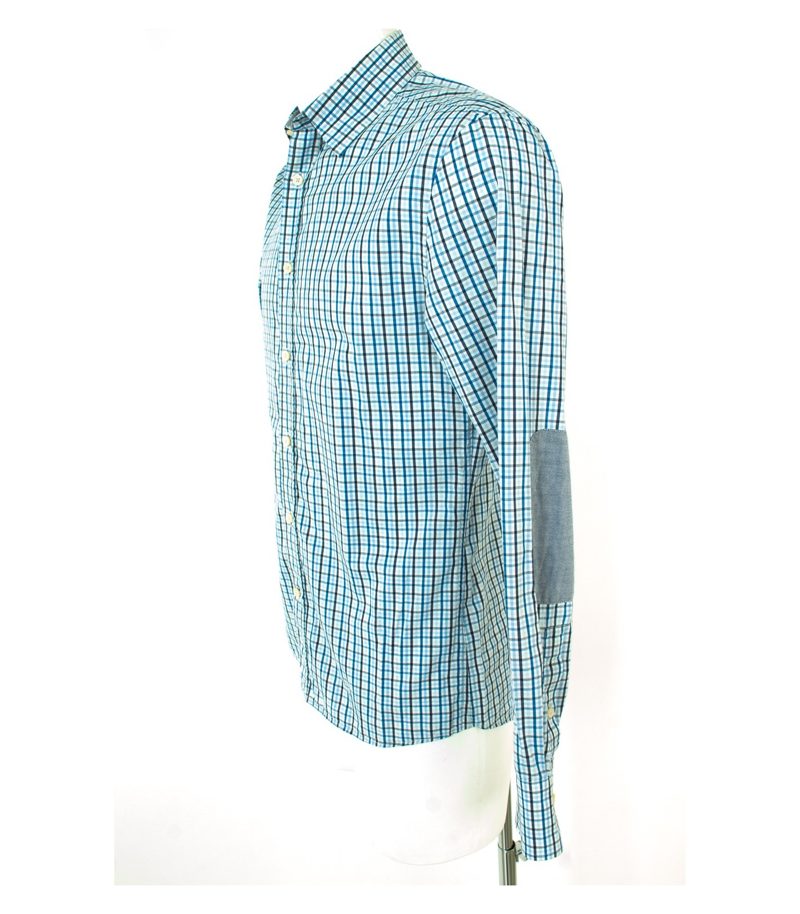 DRYKORN Herren FOR BEAUTIFUL PEOPLE Hemd Klassische Shirt Gr. S Blau Baumwolle – Foto 2