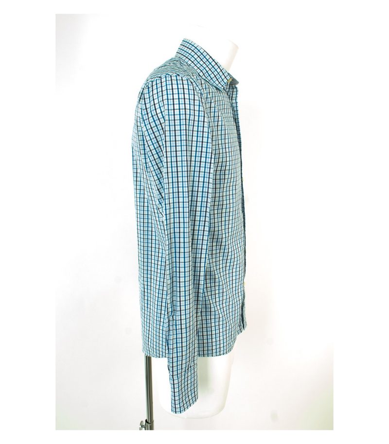 DRYKORN Herren FOR BEAUTIFUL PEOPLE Hemd Klassische Shirt Gr. S Blau Baumwolle – Foto 3