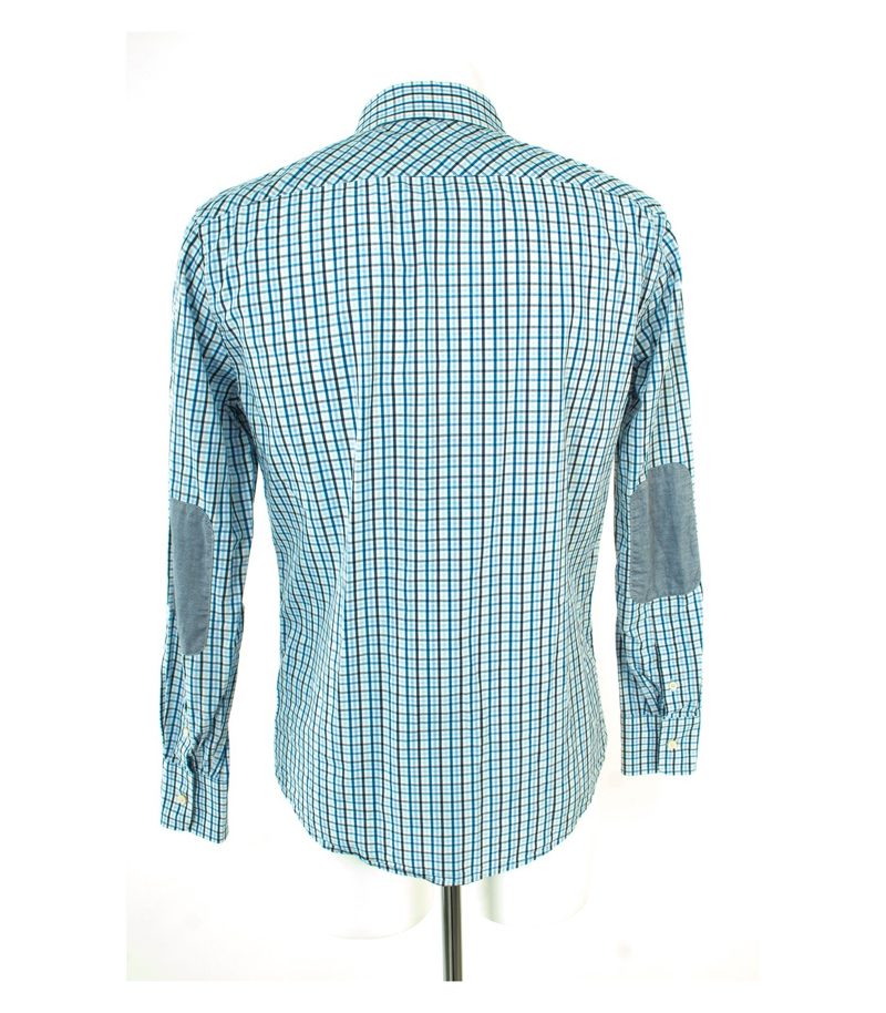 DRYKORN Herren FOR BEAUTIFUL PEOPLE Hemd Klassische Shirt Gr. S Blau Baumwolle – Foto 4