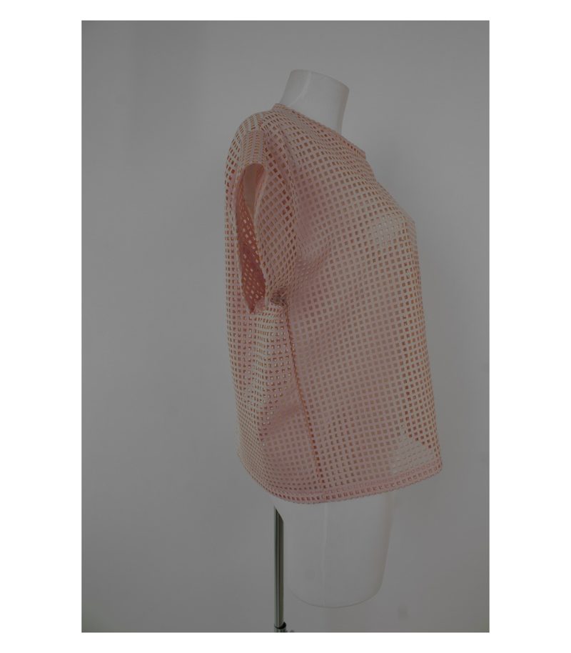 COS Damen Shirt T-shirt Freizeit Gr. M Rosa – Foto 2