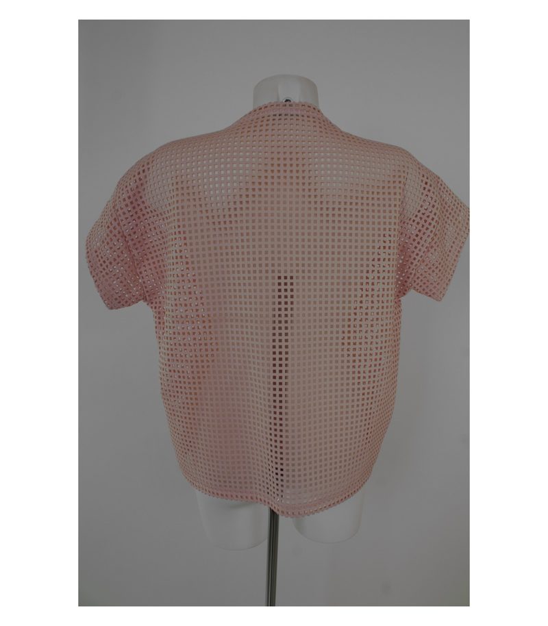 COS Damen Shirt T-shirt Freizeit Gr. M Rosa – Foto 4