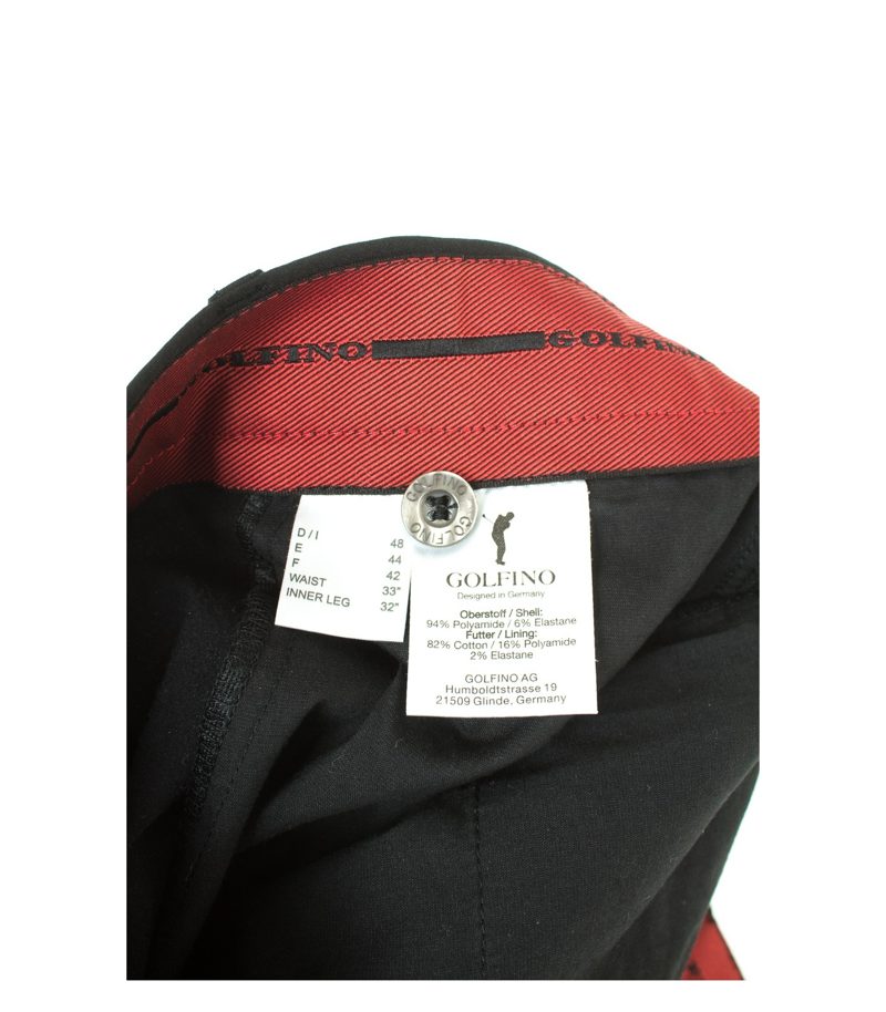 Golfino Herren Hose Gr. DE 48 Schwarz – Foto 3
