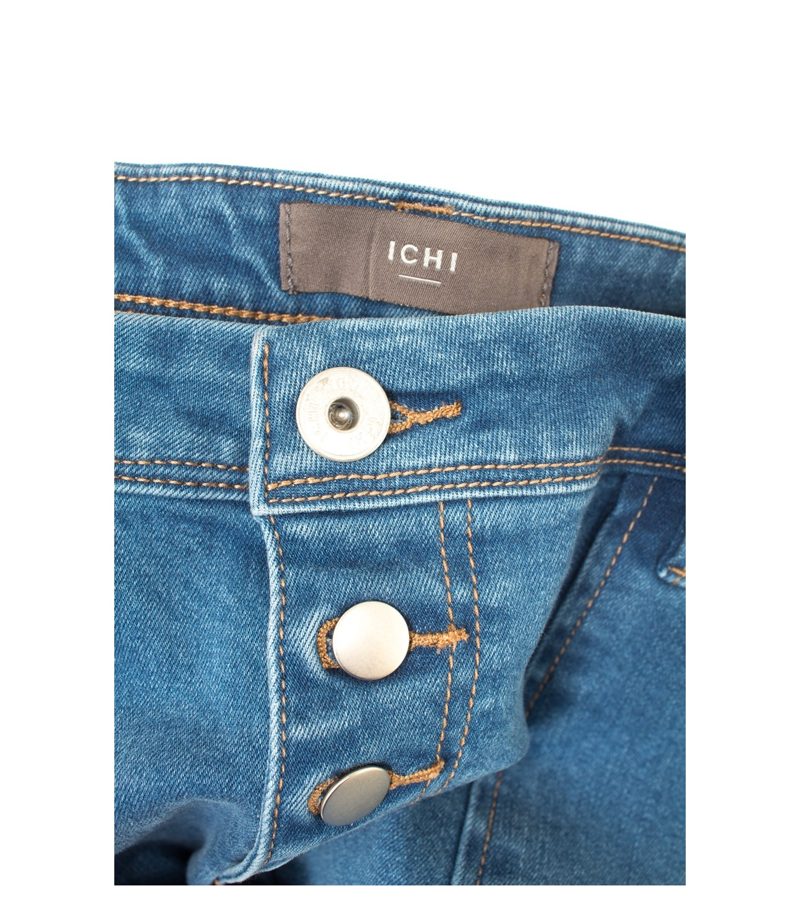 ICHI Damen Jeans Hose Gr. 28 Blau Neu – Foto 2