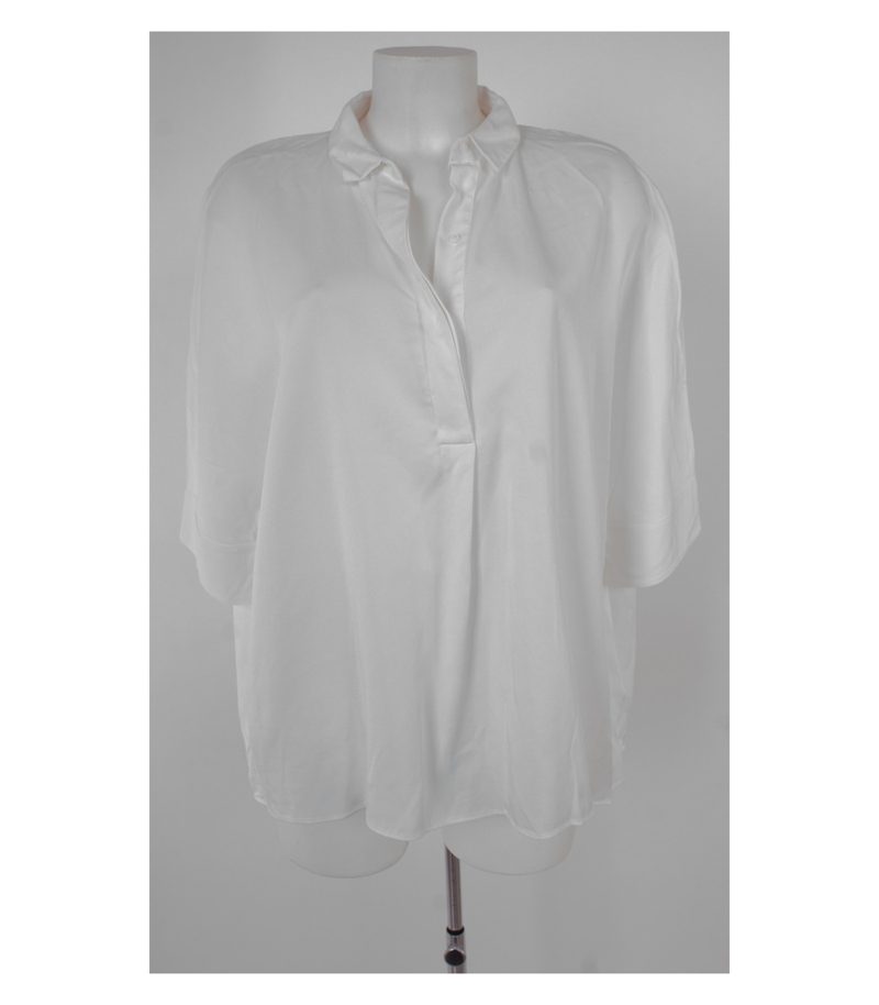 COS Damen Bluse Gr. 36 Weiß – Foto 1