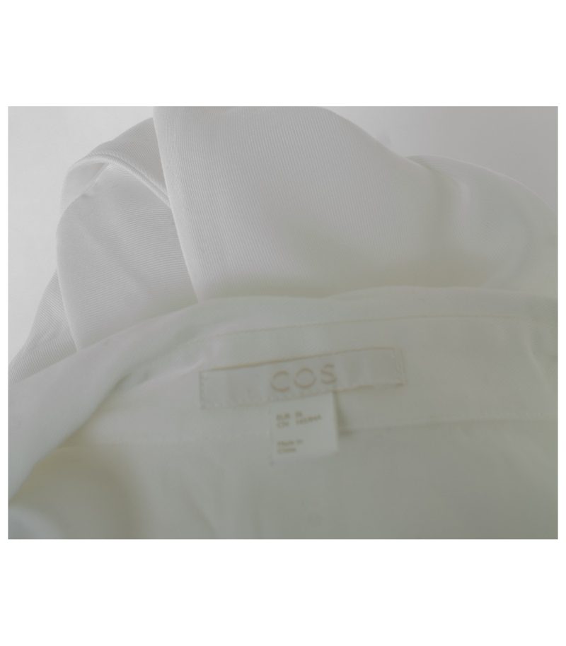 COS Damen Bluse Gr. 36 Weiß – Foto 5