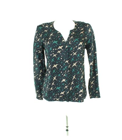 SET Damen Bluse Gr. DE 36 Seide
