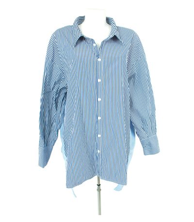 ZARA Damen WOMAN Bluse Longbluse Gr. L