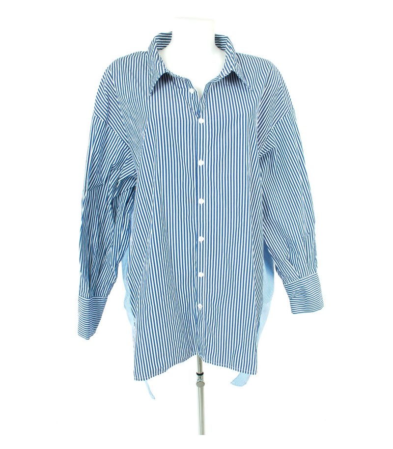 ZARA Damen WOMAN Bluse Longbluse Gr. L – Foto 1