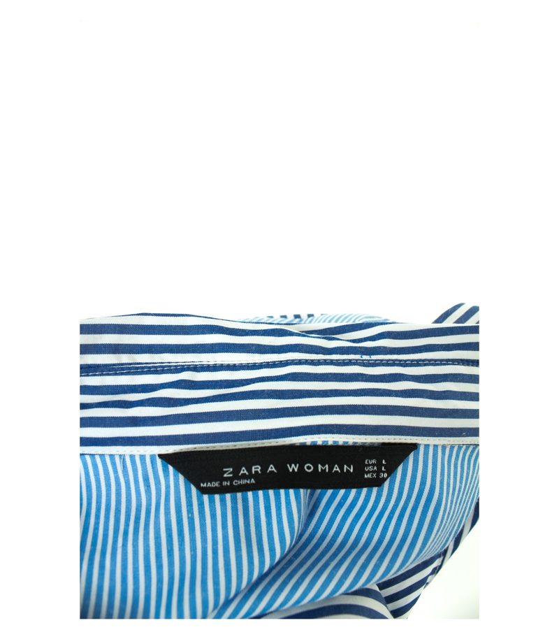 ZARA Damen WOMAN Bluse Longbluse Gr. L – Foto 5