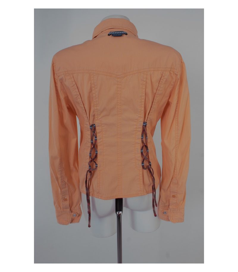 MARCCAIN Damen Bluse Baumwoll- Stretch Gr. N5 ( DE 42 ) – Foto 4