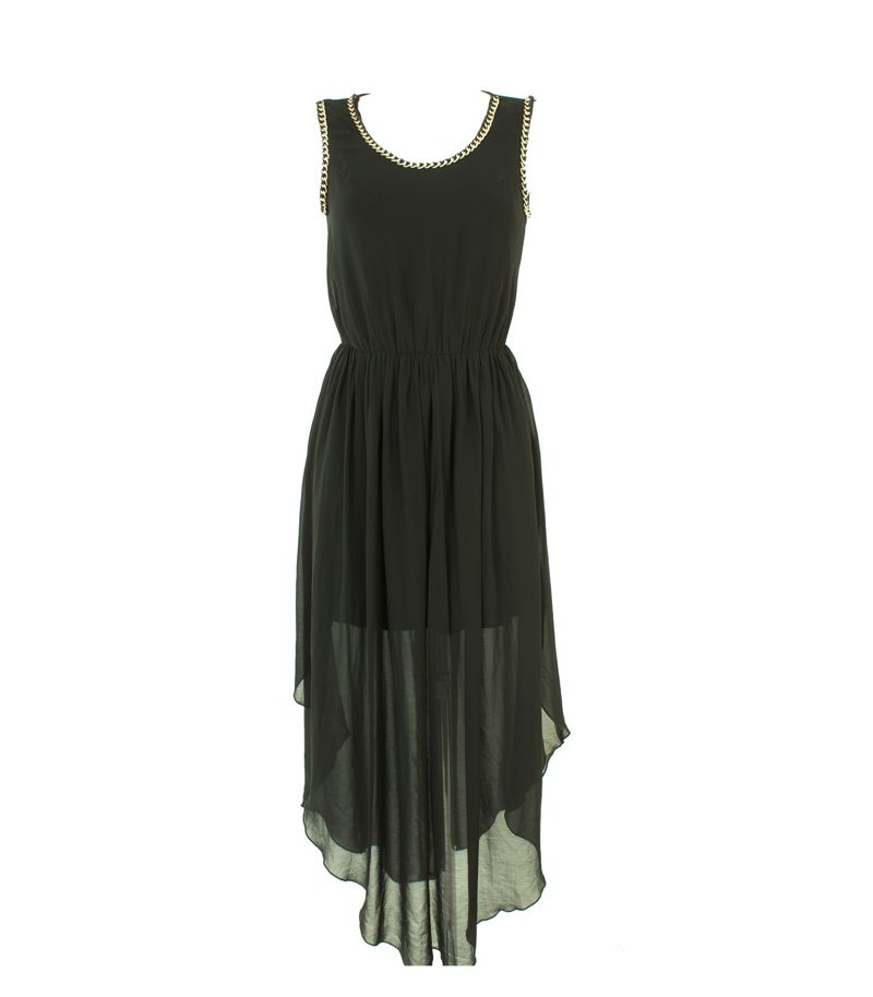 BEST EMILIE Damen Kleid Abendkleid Gr. S/M Schwarz – Foto 1