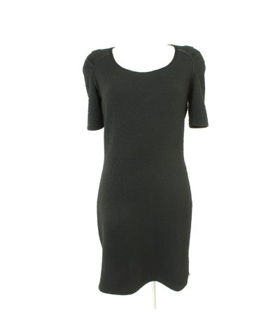 MAISON SCOTCH Damen Kleid Sommerkleid Stretch Gr. 3/DE 38 Schwarz