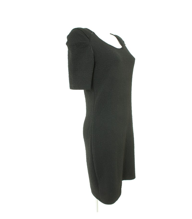 MAISON SCOTCH Damen Kleid Sommerkleid Stretch Gr. 3/DE 38 Schwarz – Foto 3