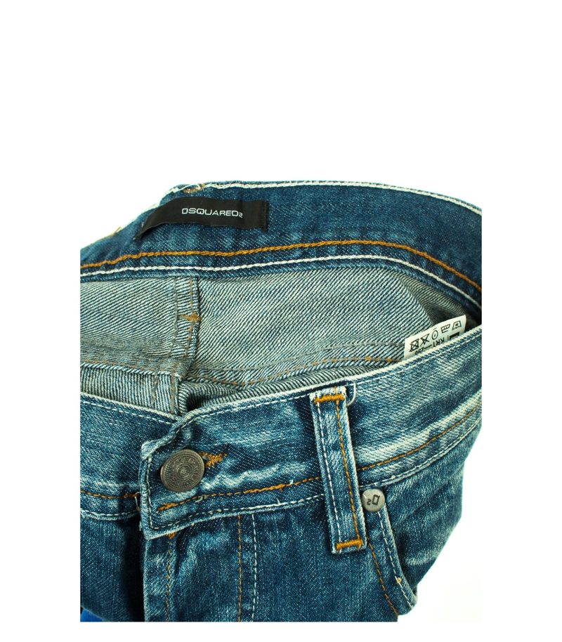 DSQUARED 2 Herren Jeans Hose Gr. W 30 L 34 Blau Denim – Foto 3