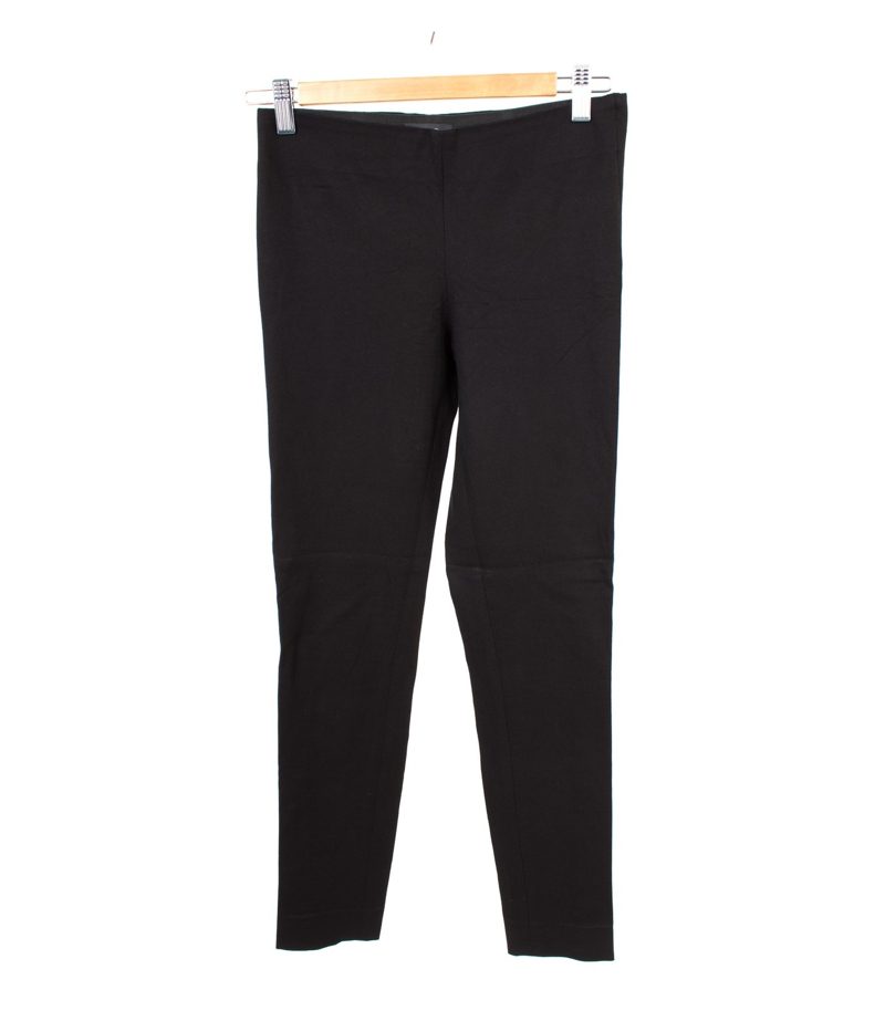 COS Damen Hose Skinny Fit Stretch Gr. 34 Schwarz – Foto 1