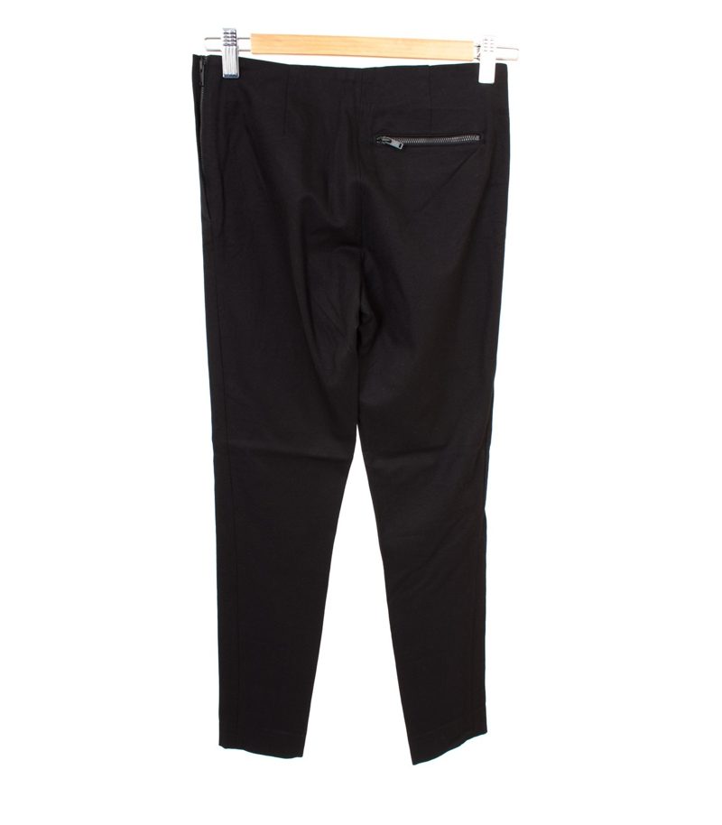 COS Damen Hose Skinny Fit Stretch Gr. 34 Schwarz – Foto 2