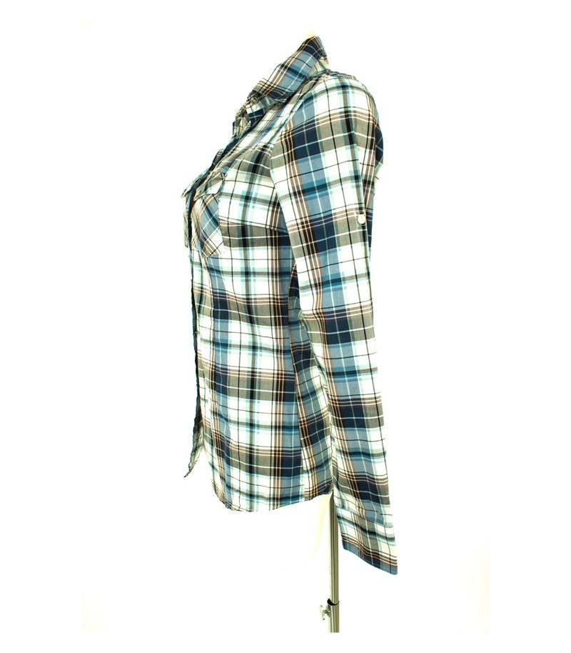 AGLINI Damen Bluse Gr. IT 42 DE 38 – Foto 3
