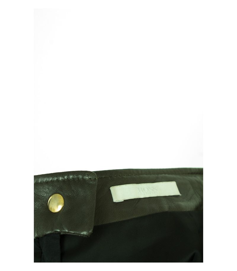 HUGO BOSS Damen Rock Lederrock Gr. DE 36 Leder – Foto 4