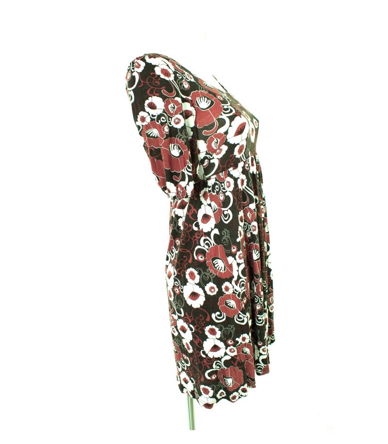 edc by esprit Damen Tunika Sommerkleid Gr. 34 Mehrfarbig – Foto 2