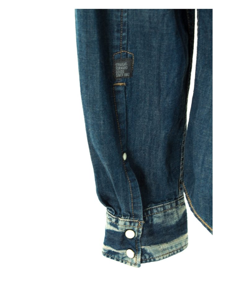 WE Fashion Herren Hemd Jeanshemd Gr. L Denim – Foto 3