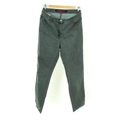 BRAX Damen Jeans Hose Casual Gr. DE 40/L Grau Denim