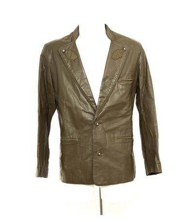 MONTES Trachtenjacke Herren Lederjacke Gr. 50 Leder NEU