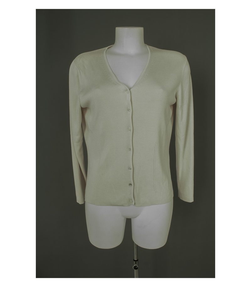 ANN TAYLOR Damen Strickjacke aus Gr. M Seide – Foto 1