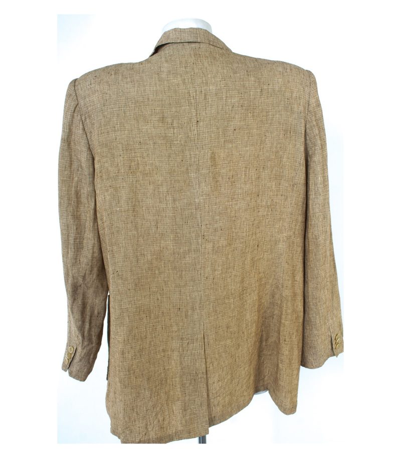 MARINA RINALDI Damen Blazer aus Gr. 27 (Kurzgröße) Leinen – Foto 4