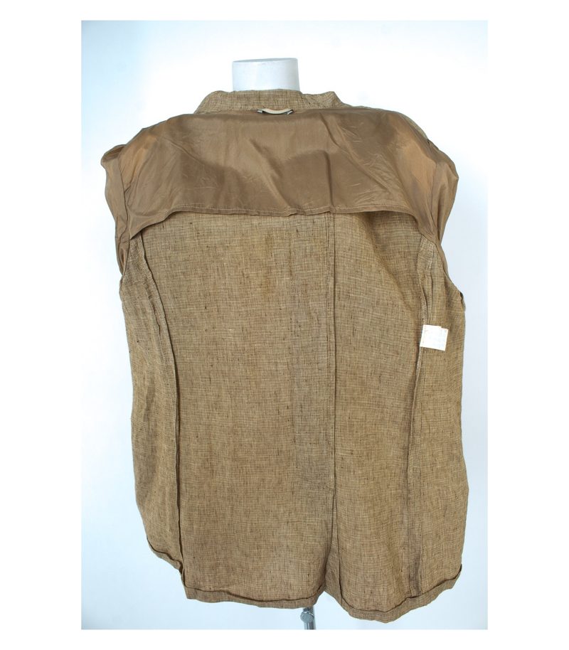 MARINA RINALDI Damen Blazer aus Gr. 27 (Kurzgröße) Leinen – Foto 5