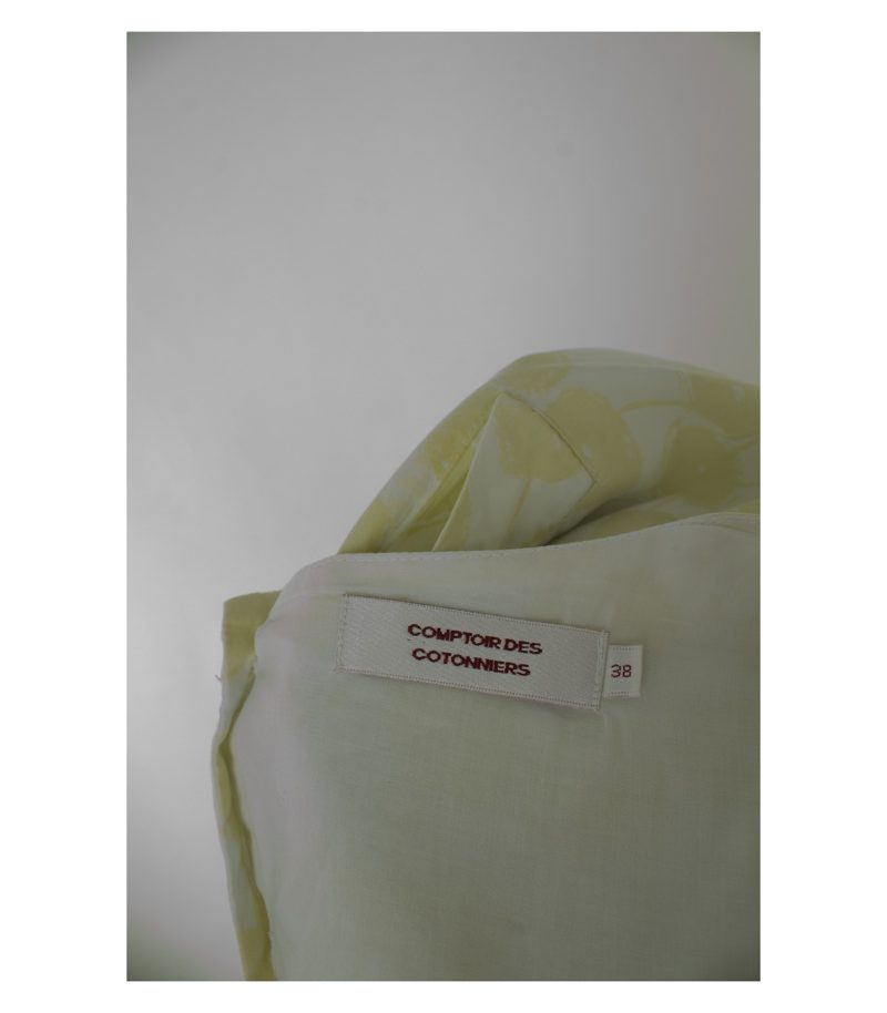 Comptoir Des Cotonniers Damen Kleid Sommerkleid aus Gr. 38 Baumwolle – Foto 5