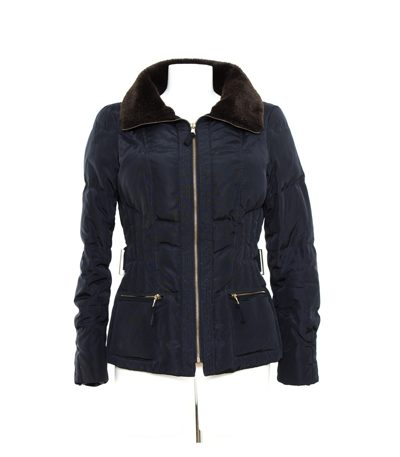 ZARA Damen Jacke gefuttert Winterjacke Down Gr. M Daunen