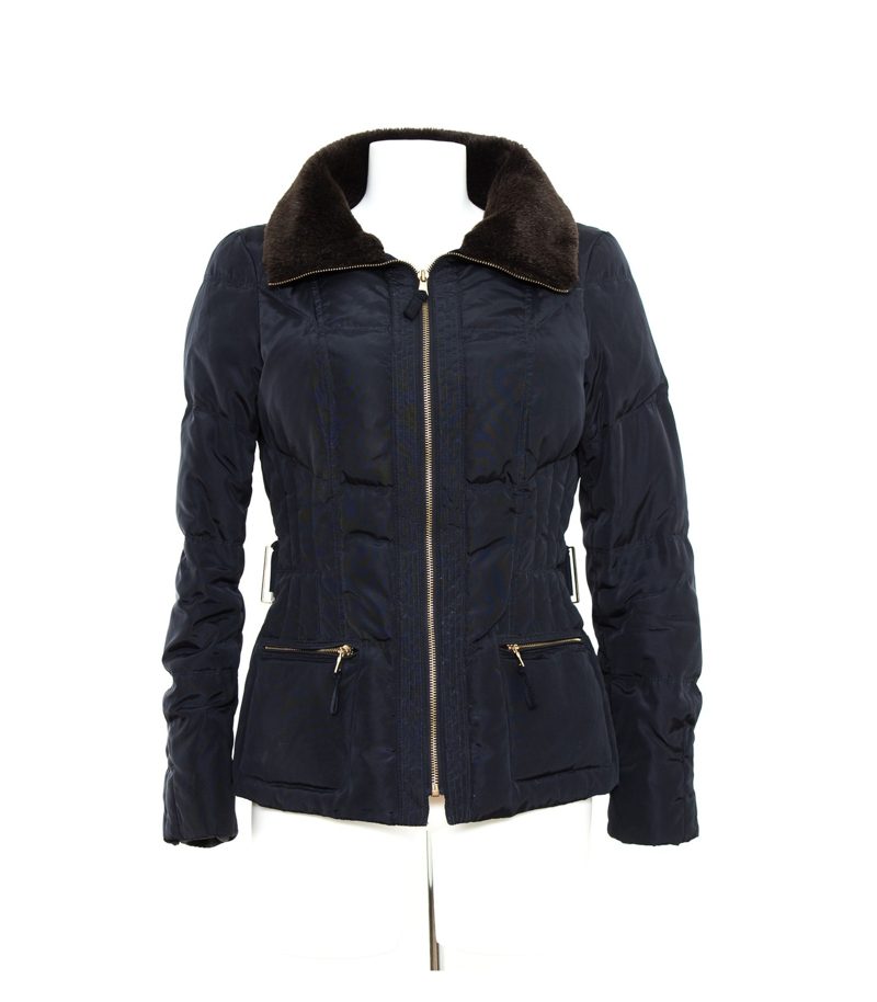 ZARA Damen Jacke gefuttert Winterjacke Down Gr. M Daunen – Foto 1