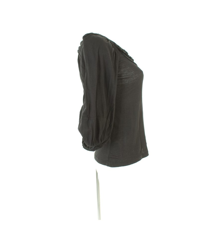 COMPTOIR DES COTONNIERS Damen 3/4-Arm Shirt Stretch Gr. S Schwarz – Foto 2