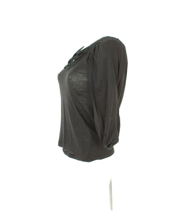 COMPTOIR DES COTONNIERS Damen 3/4-Arm Shirt Stretch Gr. S Schwarz – Foto 3