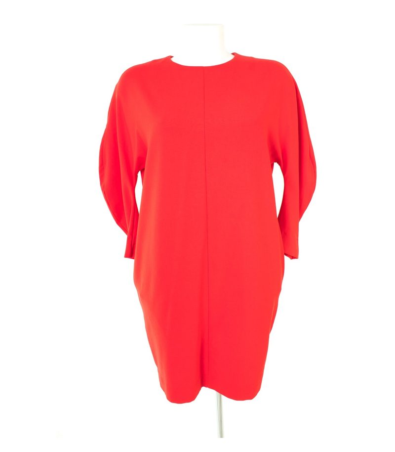 COS Damen Kleid Sommerkleid Gr. 34 Rot – Foto 1
