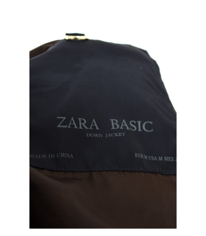 ZARA Damen Jacke gefuttert Winterjacke Down Gr. M Daunen – Foto 6