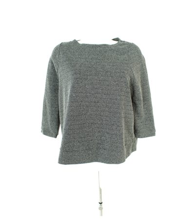COS Damen 3/4- Arm Oberteil Gr. M Baumwolle Elasthan