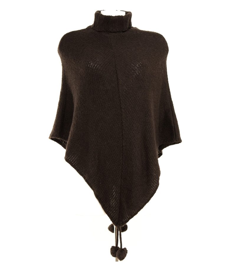 HALLHUBER Damen Poncho Pullover Umhang Cape Pulli Gr. S – Foto 1
