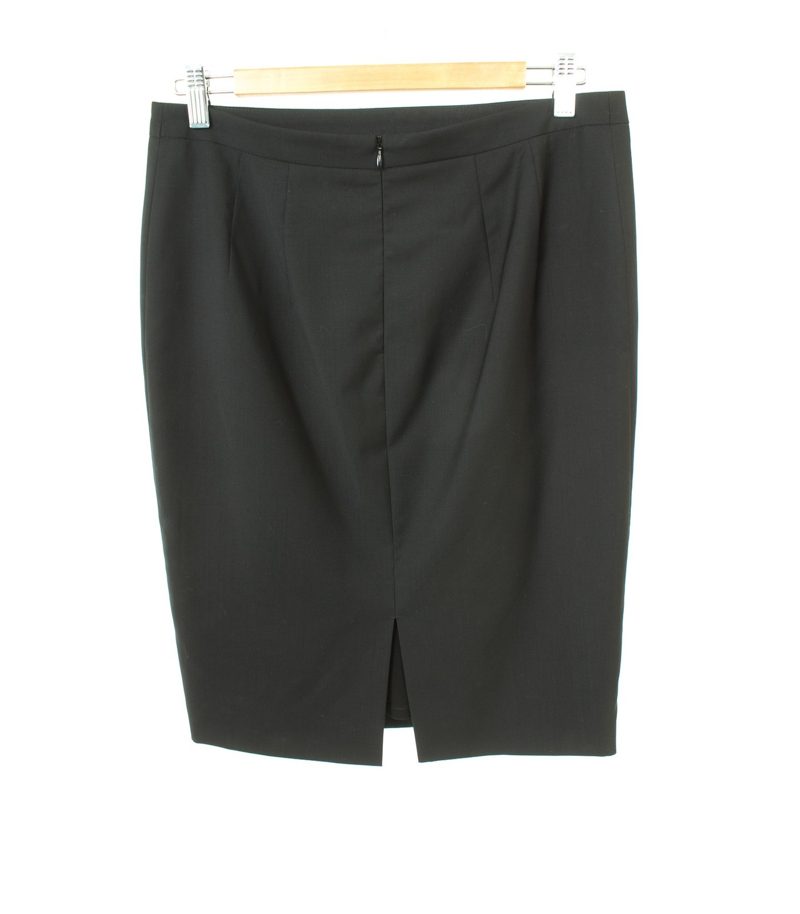 windsor Damen Rock aus Gr. 38 Schwarz Baumwolle – Foto 2