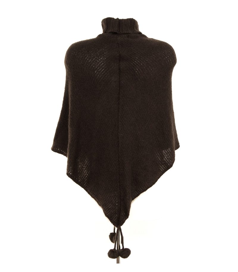 HALLHUBER Damen Poncho Pullover Umhang Cape Pulli Gr. S – Foto 3