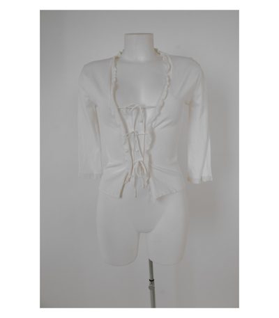 MOSCHINO Damen 3/4-Arm Strickjacke Gr. S