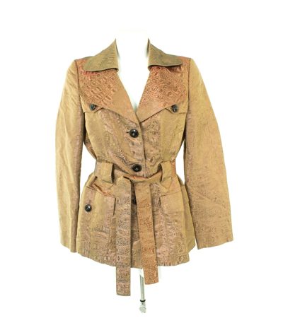 BARBARA LOHMANN Damen Sommerjacke Gr. 40 Acetat & Seide