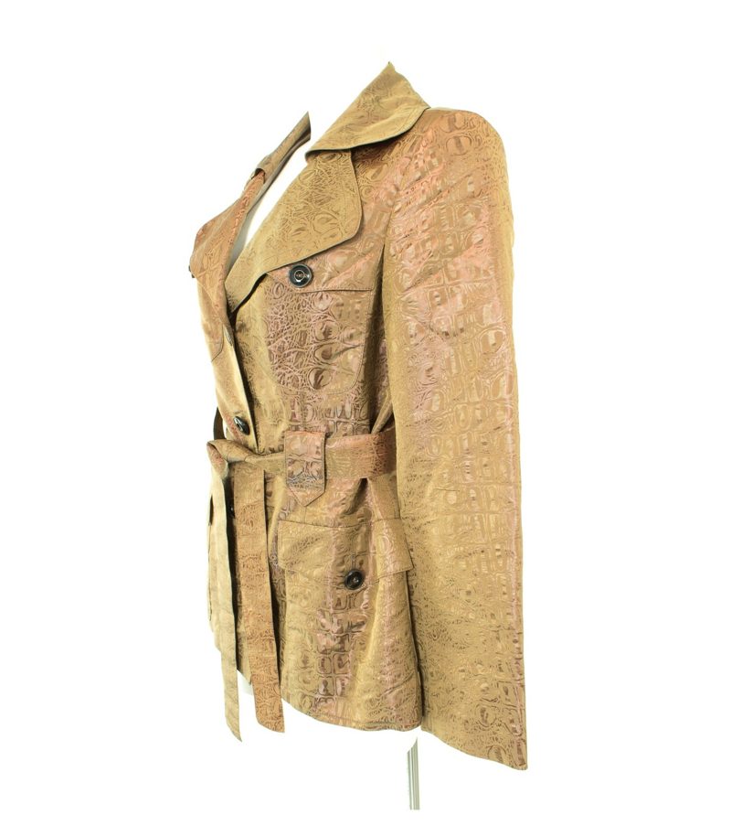 BARBARA LOHMANN Damen Sommerjacke Gr. 40 Acetat & Seide – Foto 2