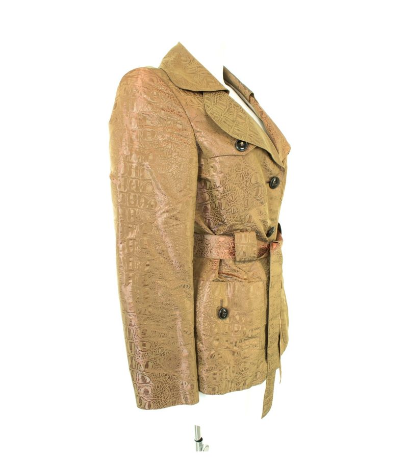 BARBARA LOHMANN Damen Sommerjacke Gr. 40 Acetat & Seide – Foto 3