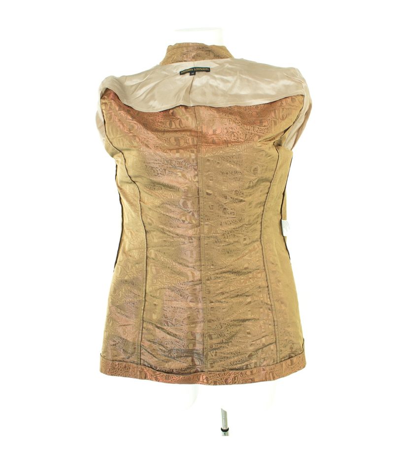 BARBARA LOHMANN Damen Sommerjacke Gr. 40 Acetat & Seide – Foto 5