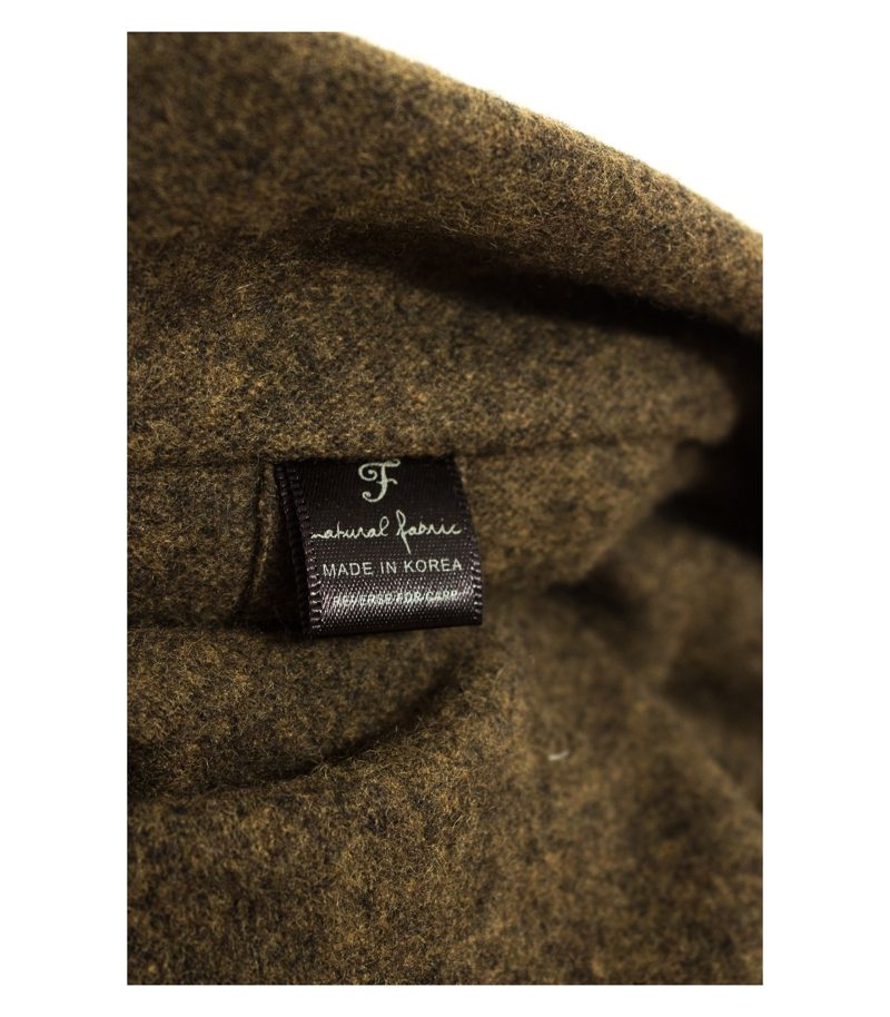 natural fabric Damen Jacke Leichte Jacke Gr. L Wolljacke Oversize – Foto 4