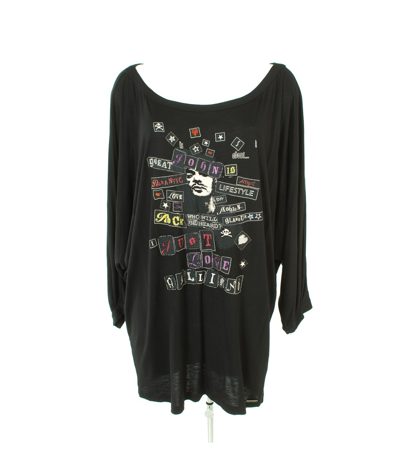 JOHN GALLIANO Damen 3/4-Arm Oberteil Shirt Gr. L